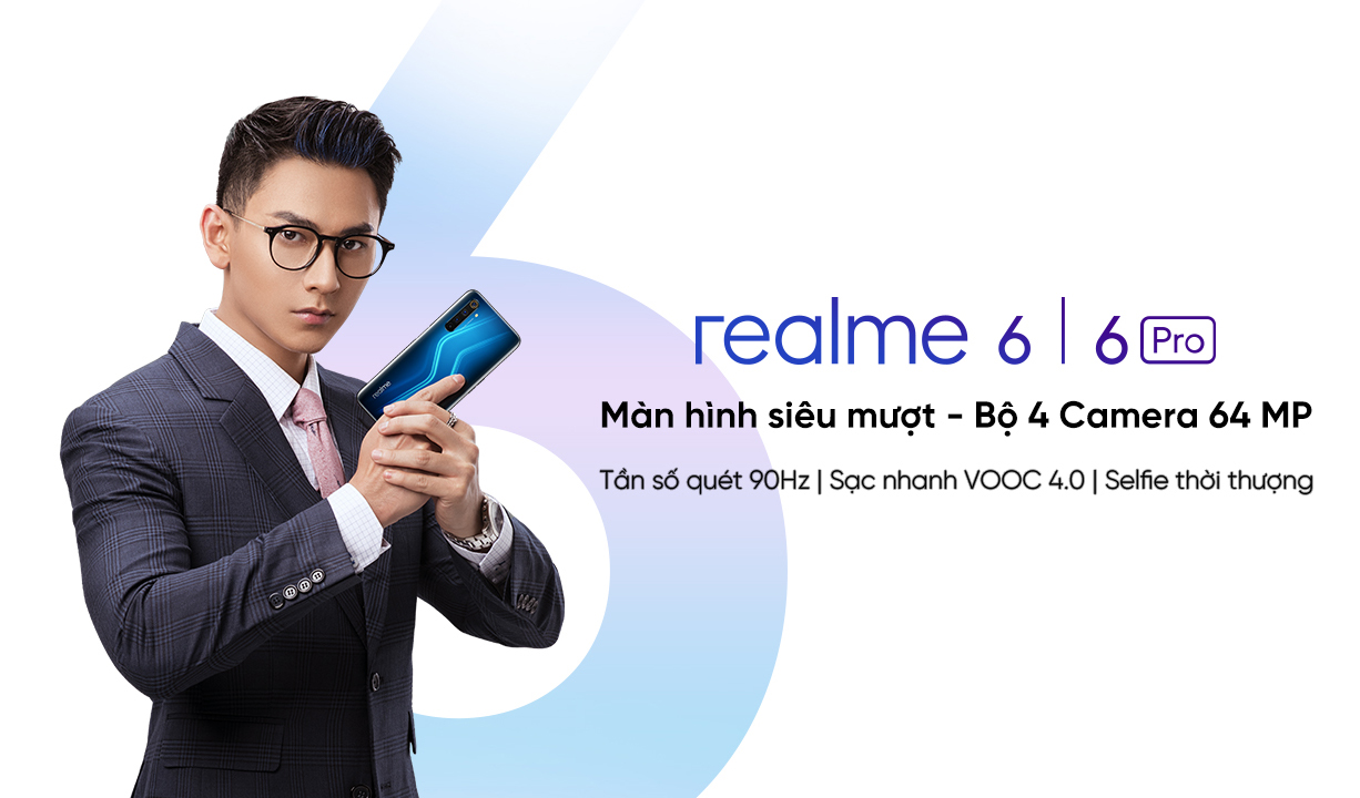 Realme chính thức ra mắt bộ đôi Realme 6 & 6 Pro cùng chương trình flash sales hấp dẫn từ 17-19/04/2020