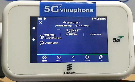 VNPT thử nghiệm thành công mạng VinaPhone 5G phục vụ thương mại đạt tốc độ 2.2Gbps