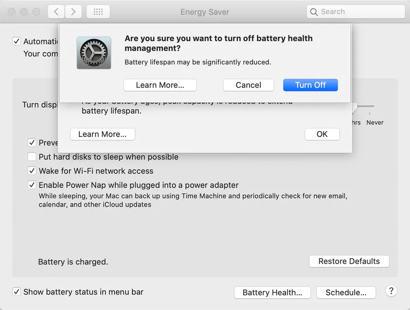 Bản cập nhật macOS tiếp theo sẽ có tính năng giúp bạn cải thiện pin MacBook