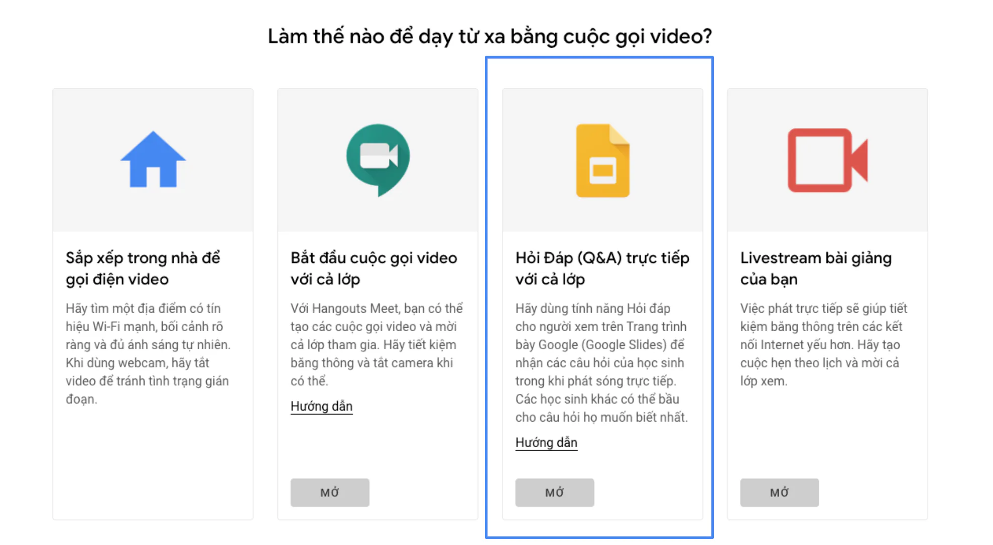 Giáo viên có thể dạy từ xa miễn phí với bộ công cụ hoàn thiện từ Google Giáo dục