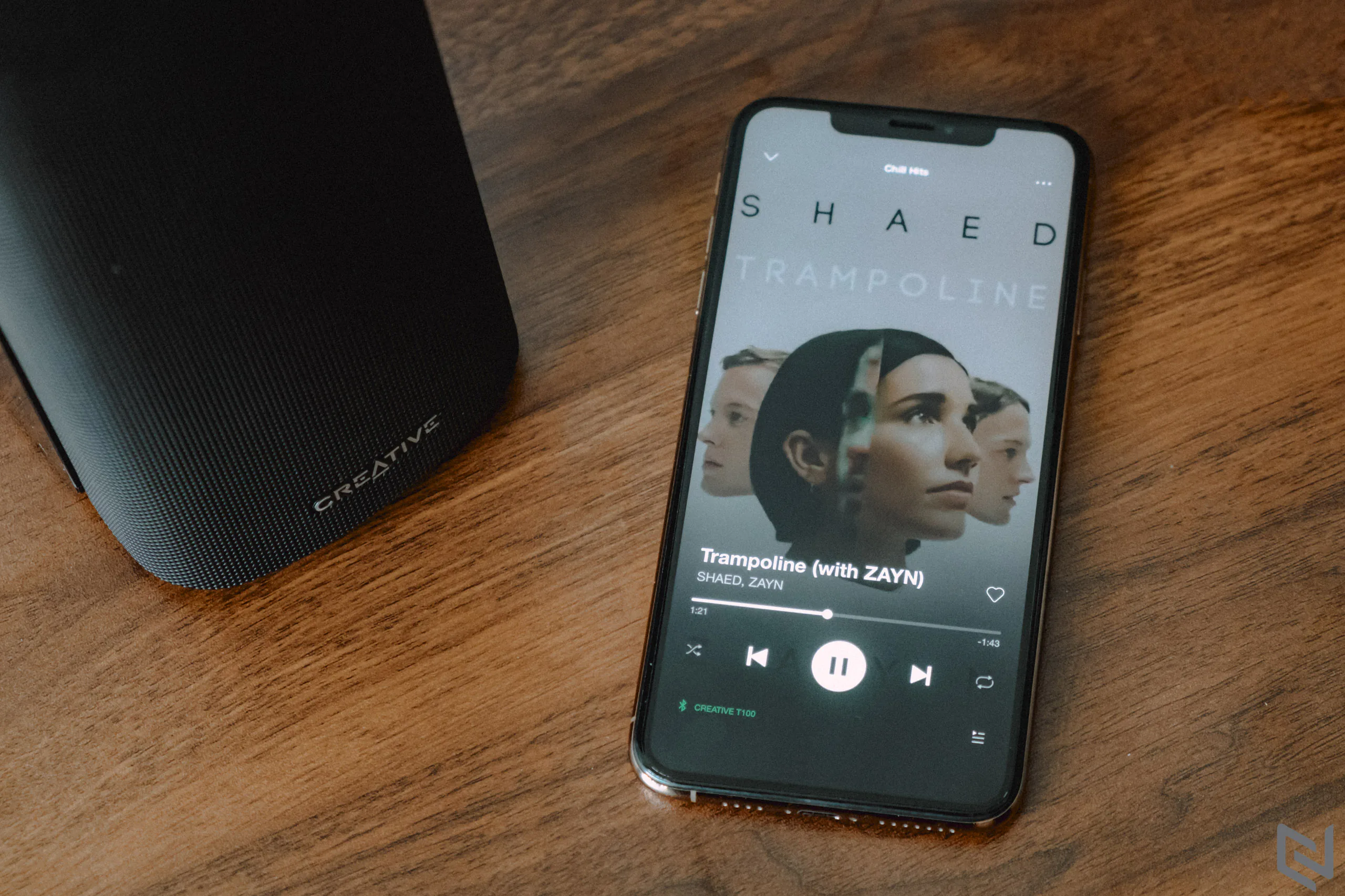 Trên tay loa để bàn Creative T100: Nhỏ gọn, chất âm hay và đa năng với kết nối Bluetooth