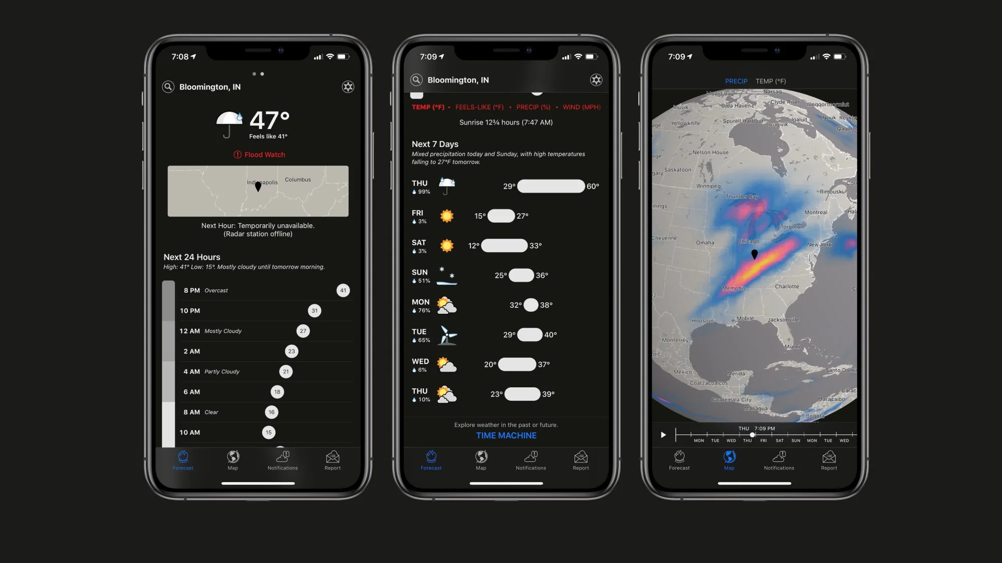 Apple mua lại ứng dụng thời tiết Dark Sky, ngừng hỗ trợ API cho ứng dụng Android khác