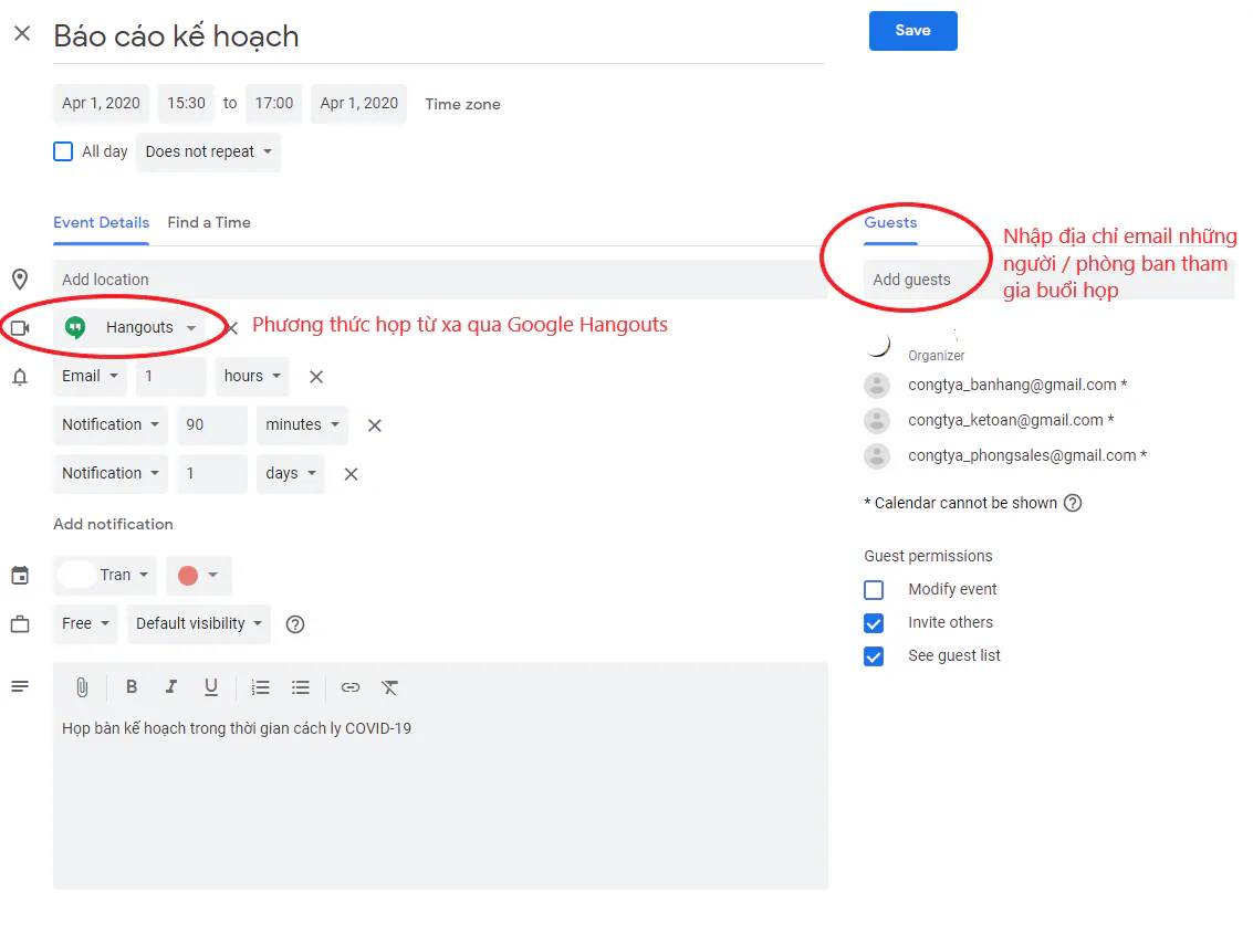 Làm việc từ xa tại nhà với bộ công cụ miễn phí từ Google