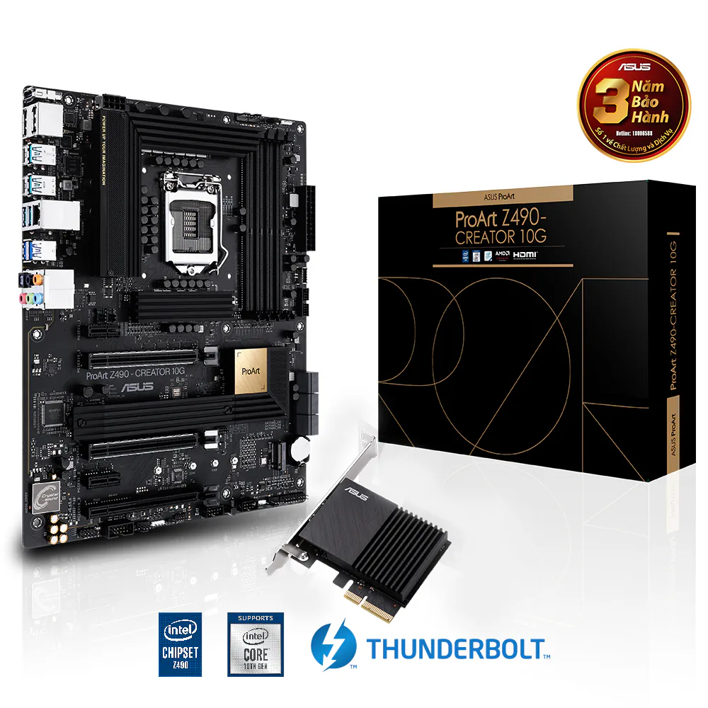 ASUS giới thiệu dòng bo mạch chủ Z490 với 17 lựa chọn dành cho mọi đối tượng