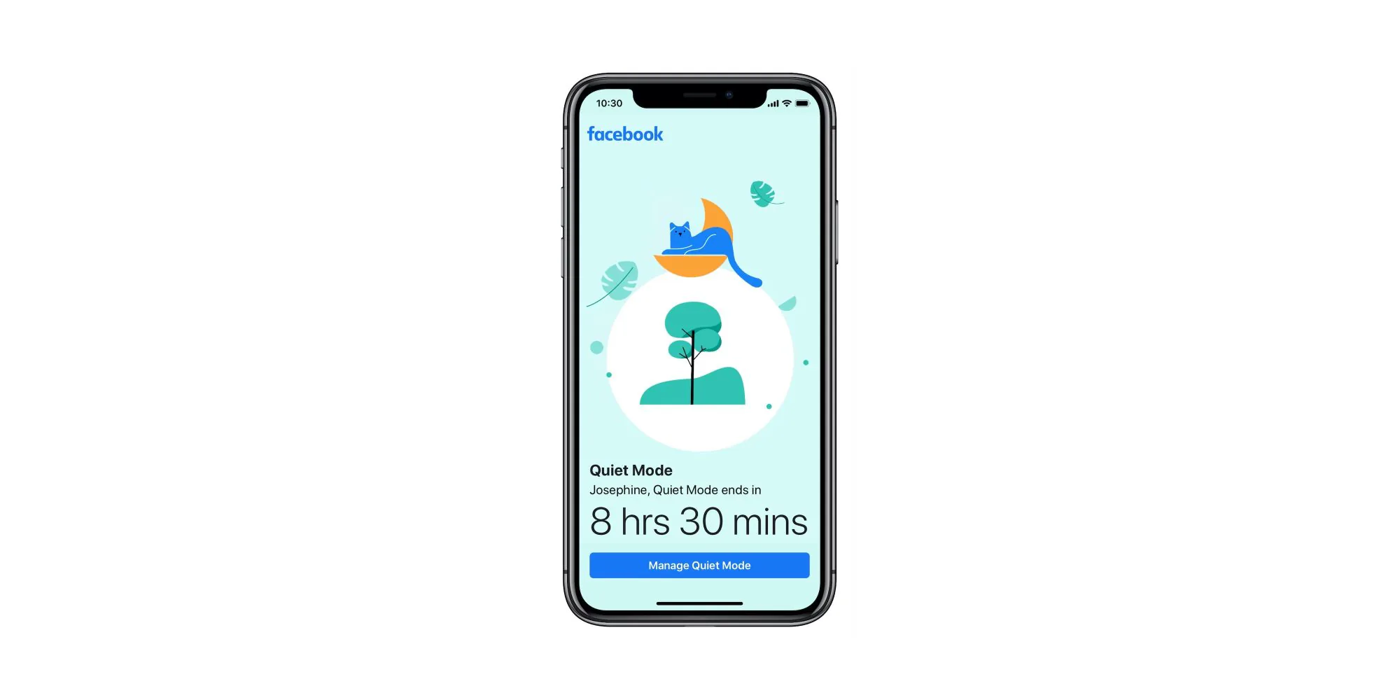 Facebook tung chế độ Quiet trên iOS, im lặng thông báo và giới hạn thời gian hiển thị trên màn hình khoá