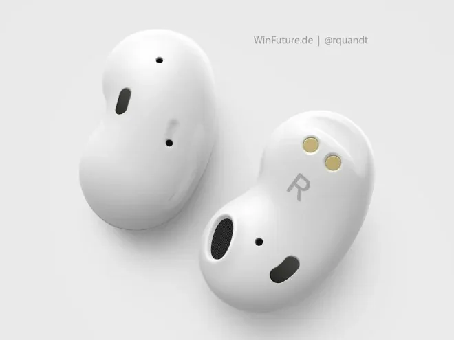 Lộ diện ảnh tai nghe thế hệ Galaxy Buds mới với kiểu dáng trông như hạt đậu