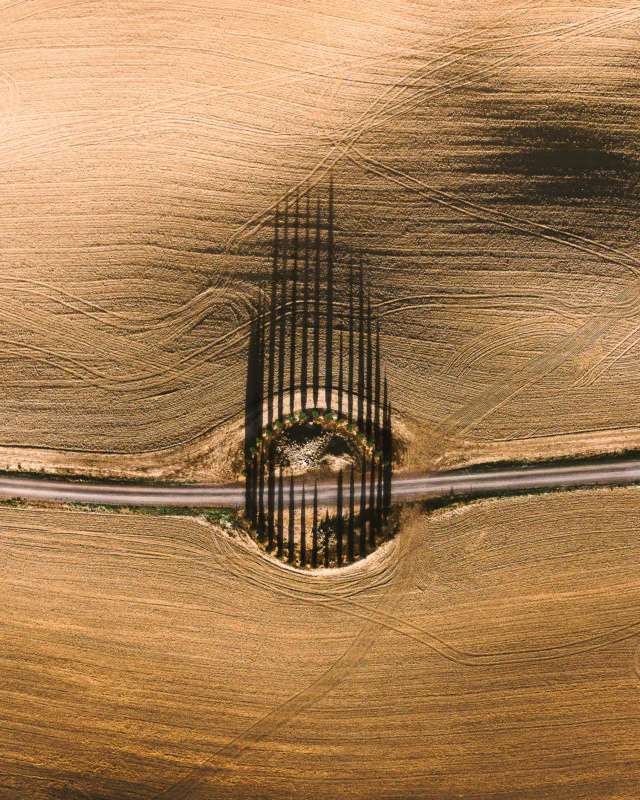 Những bức ảnh tuyệt đẹp của vùng đất Tuscany nước Ý được chụp bằng drone