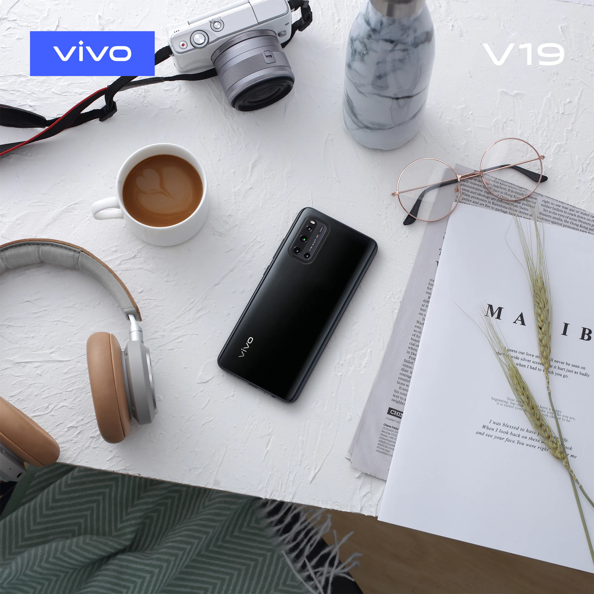 vivo ra mắt V19 - Bừng sáng màn đêm - Selfie siêu chụp đêm