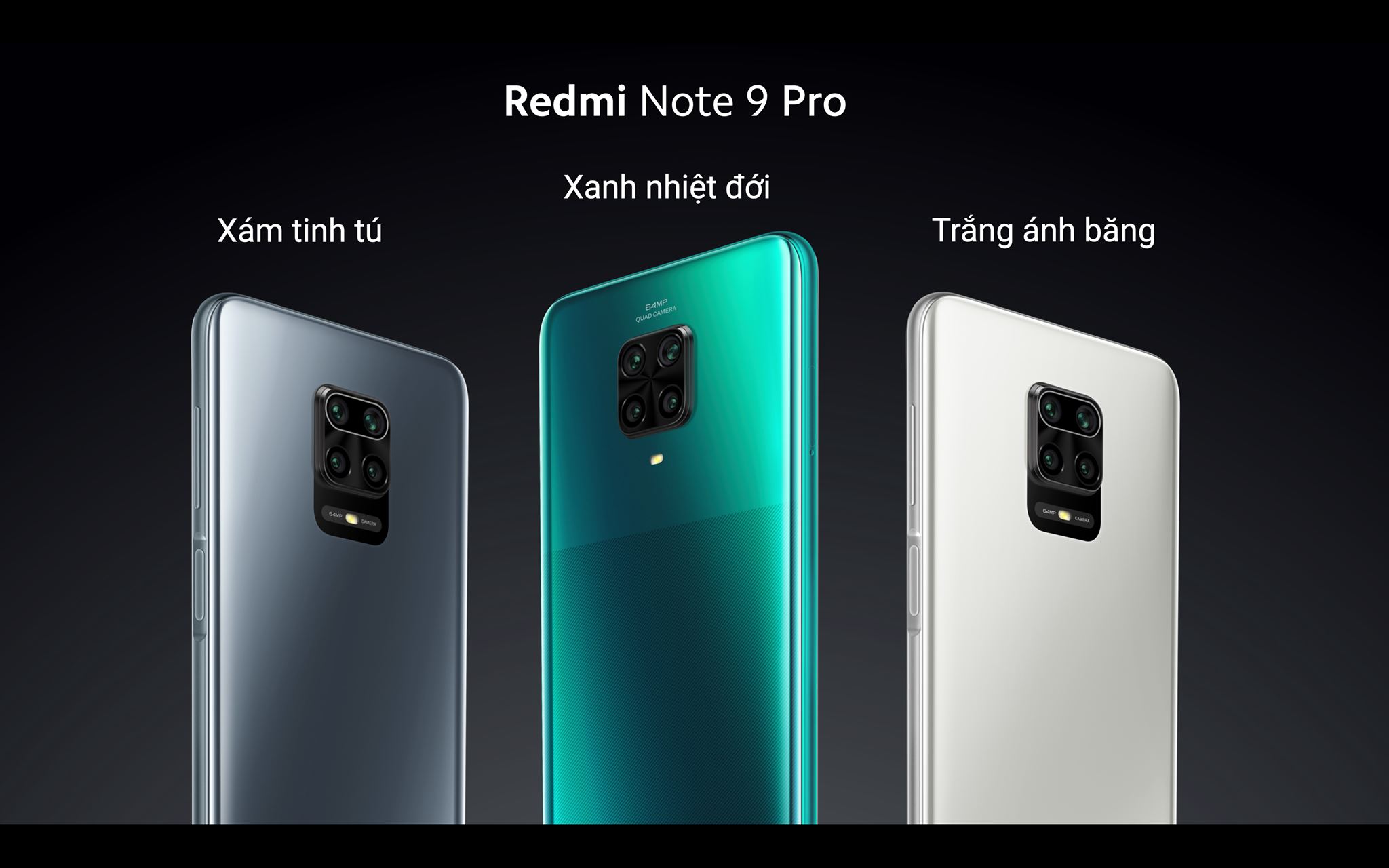 Xiaomi ra mắt Redmi Note 9 và Redmi Note 9 Pro tại Việt Nam, giá từ 3,990,000 VND