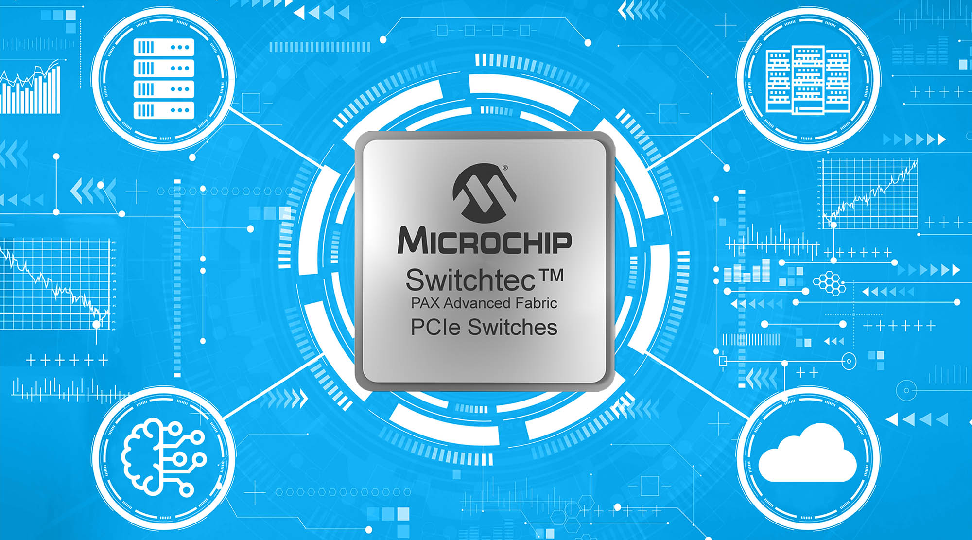 Các thiết bị chuyển mạch Switchtec PAX Advanced Fabric Gen 4 PCIe của Microchip được phát hành để sản xuất