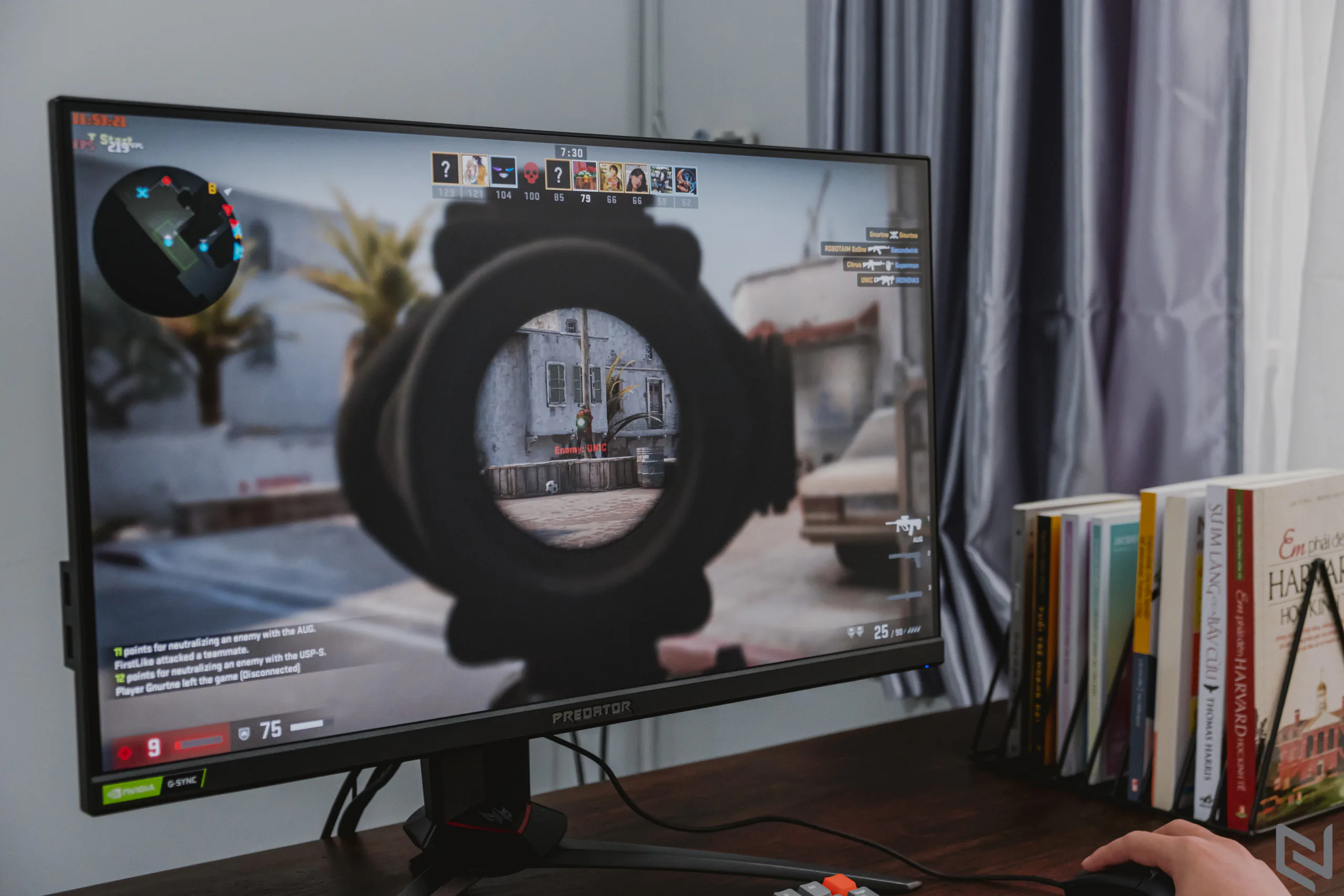 Trên tay màn hình Acer Predator XB253QGX: Màn hình chuyên game với tần số quét 240Hz