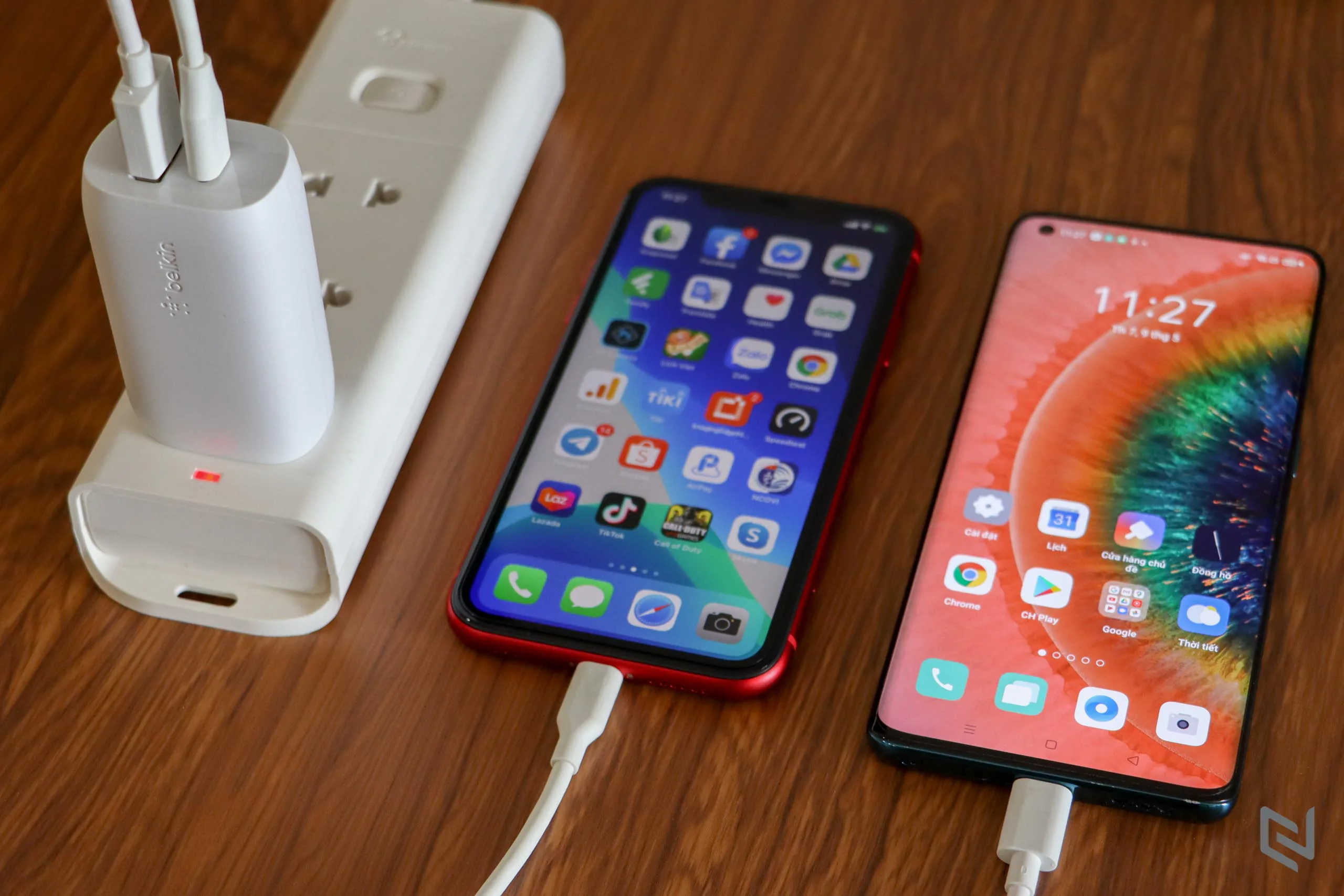 Trên tay Adapter sạc Belkin USB-C (PD) + USB-A 30W: Tiện lợi với 2 kiểu cắm, sạc nhanh và an toàn