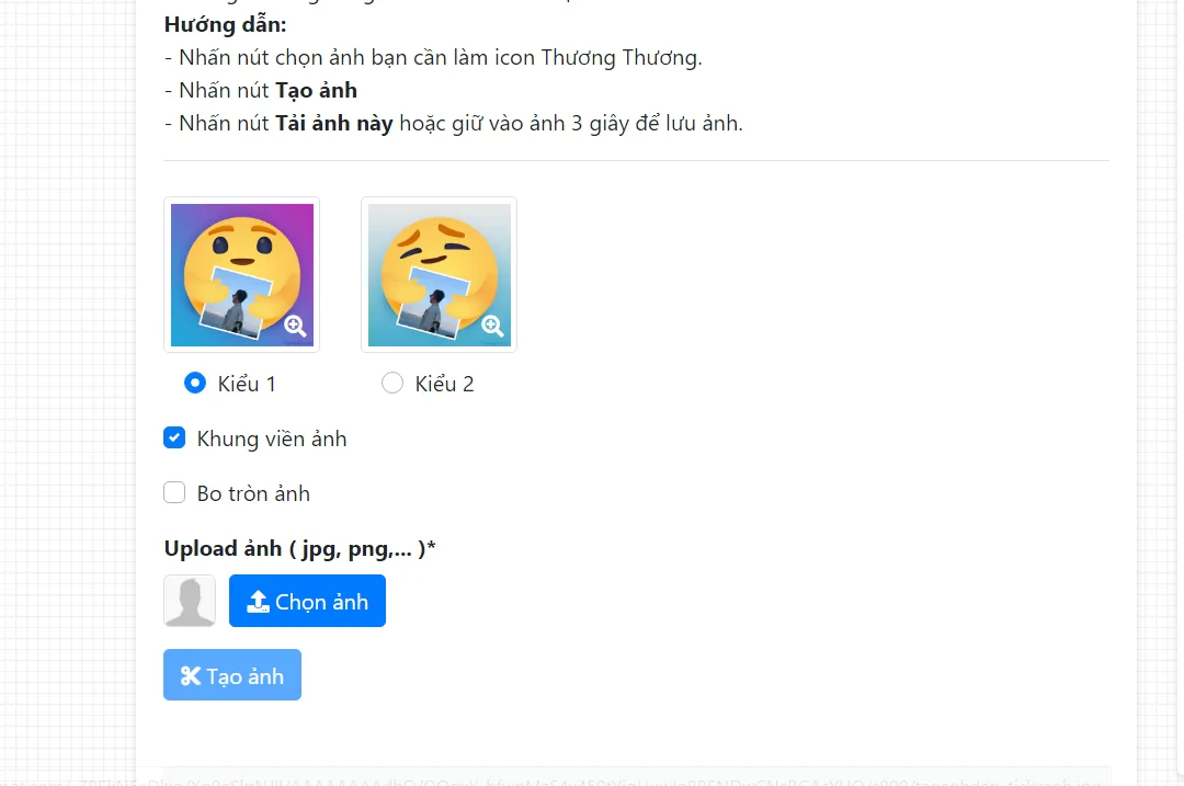 Cách chế ảnh icon Thương Thương ôm đồ vật bạn muốn cực nhanh và đơn giản