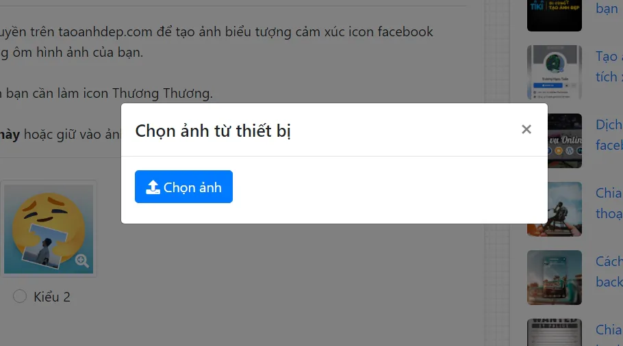 Cách chế ảnh icon Thương Thương ôm đồ vật bạn muốn cực nhanh và đơn giản