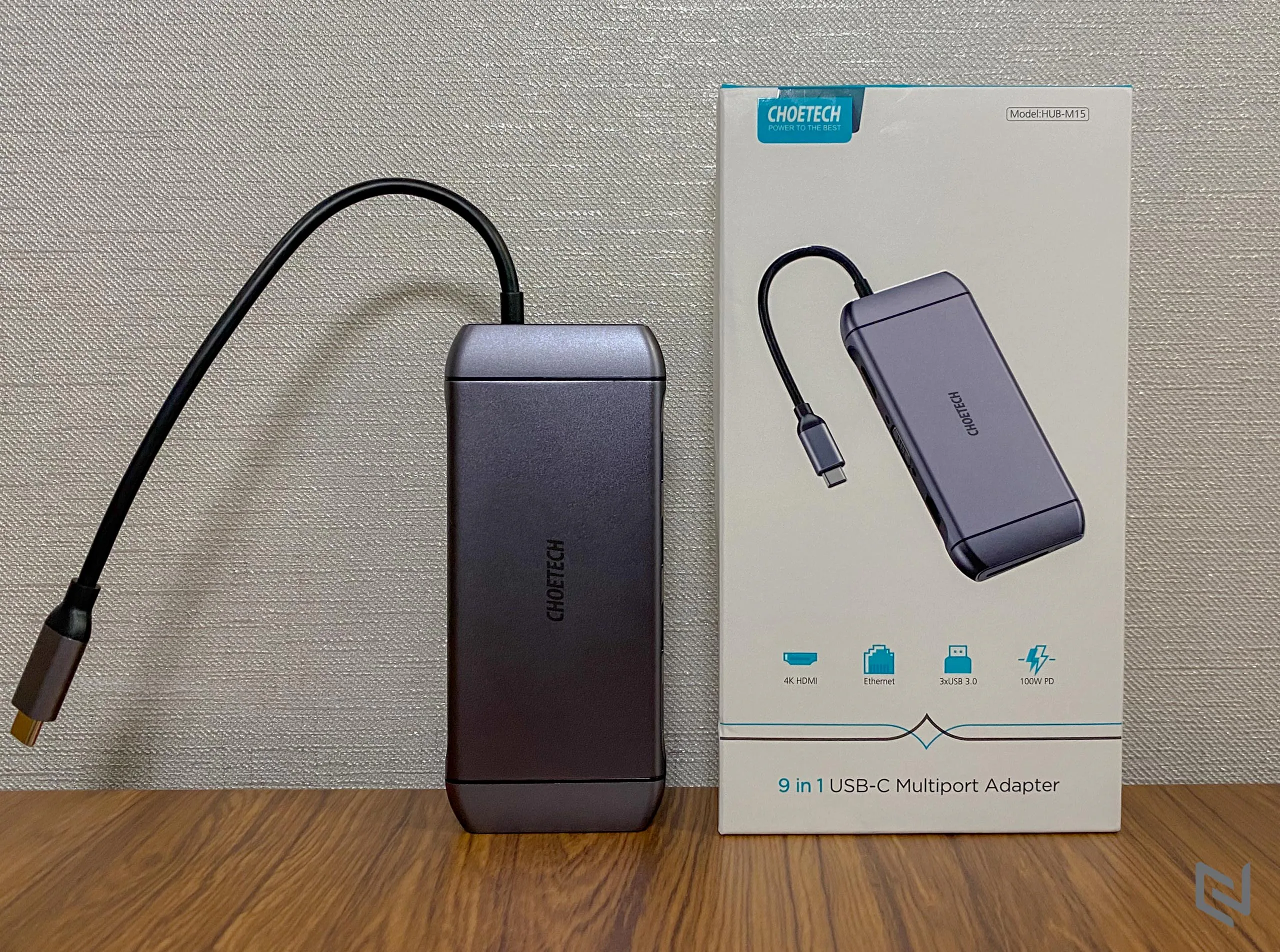 Trên tay hub chuyển đổi Choetech 9 in 1 USB-C Multiport Adapter: Đủ cổng cho mọi nhu cầu, giá mềm