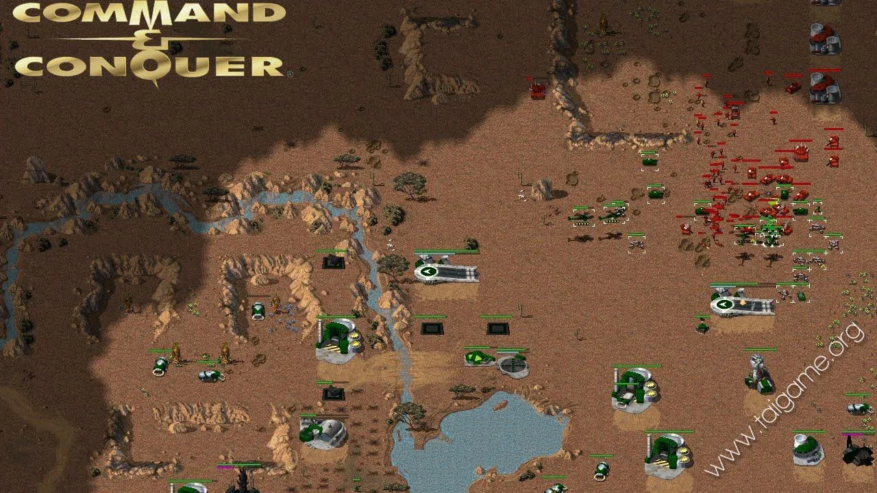 EA tung bộ mã nguồn hai bản game cổ điển Command and Conquer