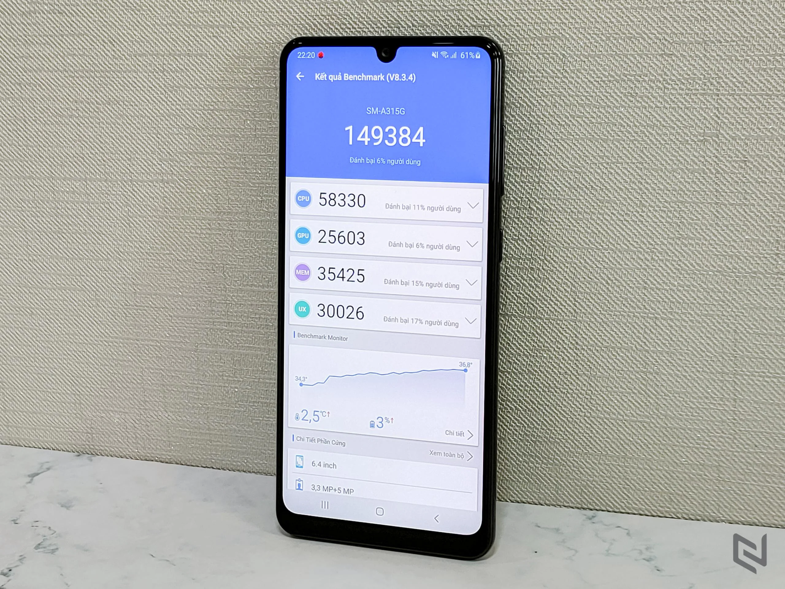 Mở hộp và đánh giá nhanh Galaxy A31: Pin khủng, 4 camera đa năng, hiệu năng khá