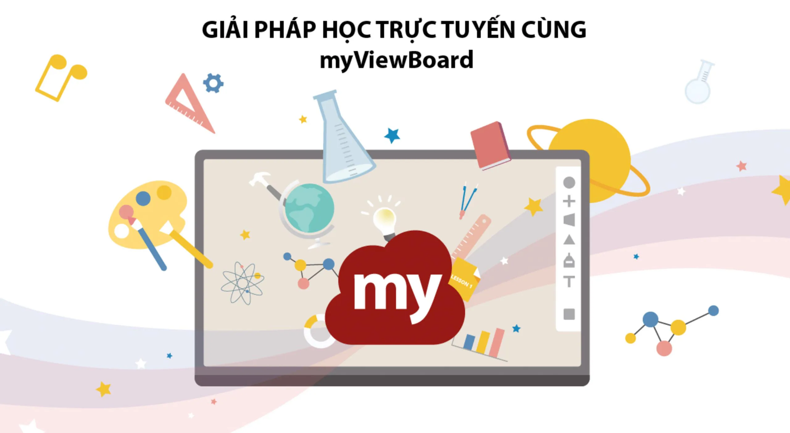 ViewSonic Giới Thiệu Giải Pháp Học Trực Tuyến Cùng Phần Mềm myViewBoard