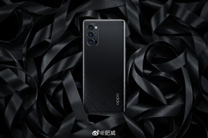 Lộ diện ảnh render của OPPO Reno4 Pro hai màu đen trắng đẹp mắt