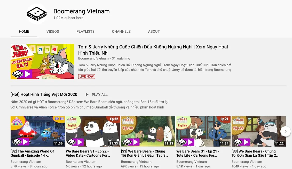 Khám phá nhiều kênh nội dung thú vị trên Youtube cho trẻ em nhân ngày 1/6