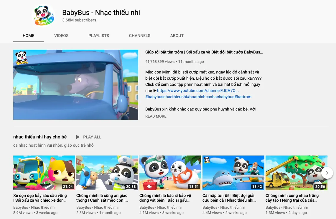 Khám phá nhiều kênh nội dung thú vị trên Youtube cho trẻ em nhân ngày 1/6