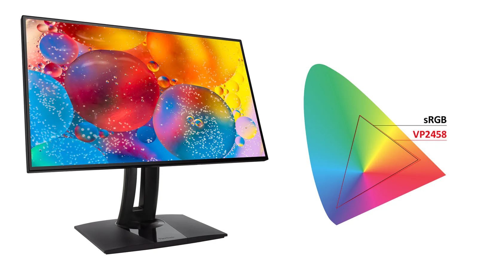 Viewsonic ra mắt màn hình VP2458 dành cho thiết kế đồ họa, giá gần 5 triệu