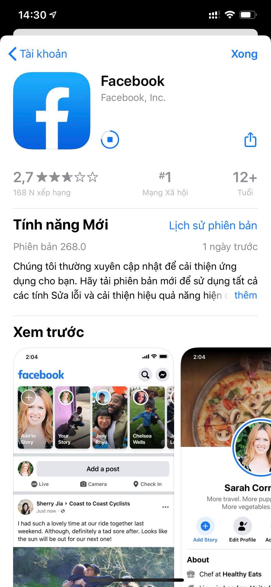 Cách lấy biểu cảm Thương Thương cực đáng yêu cho Facebook trên iPhone