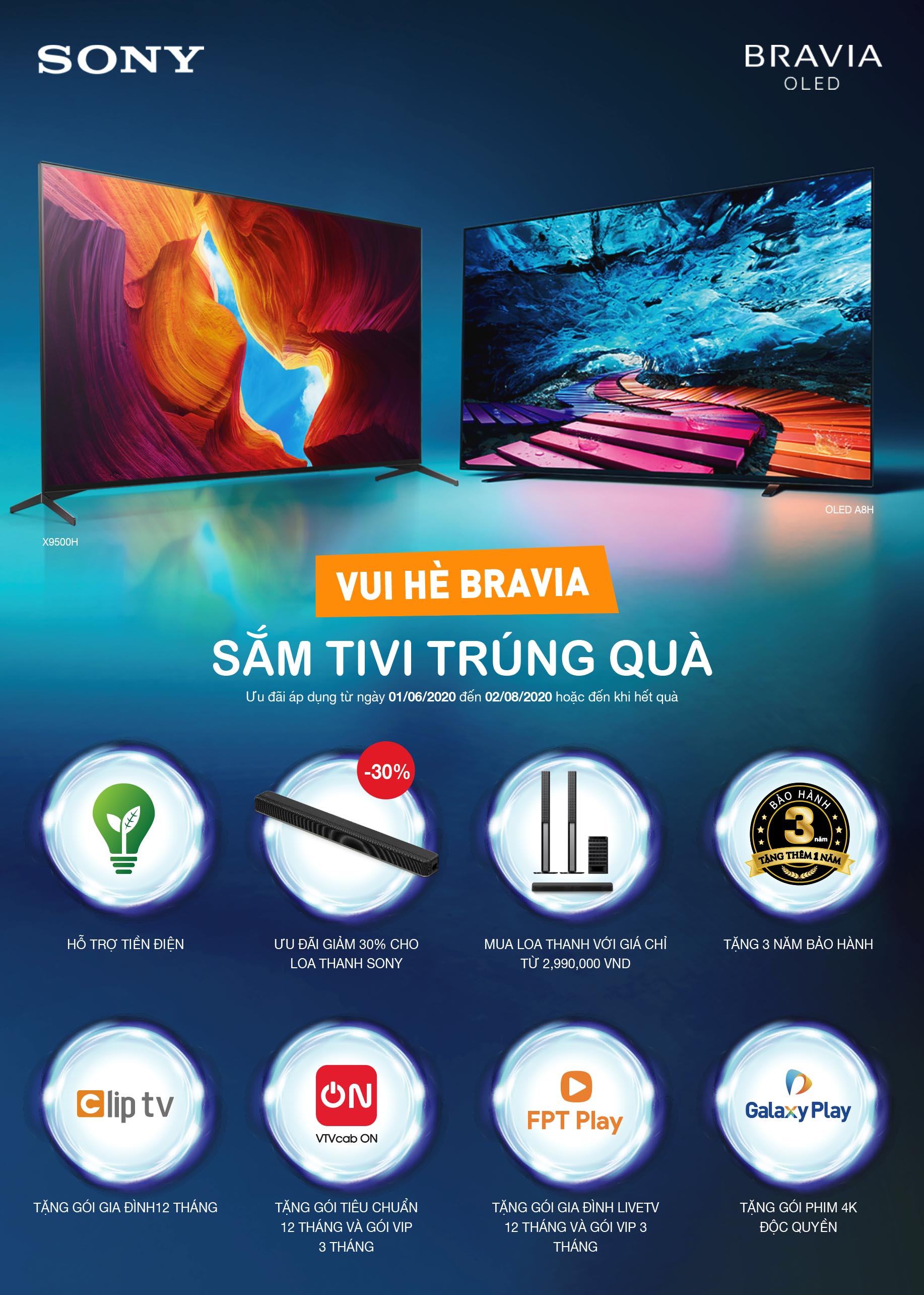 “Săn sale Sony – Quẩy hè thỏa chí” Hè cực vui cùng khuyến mãi cực chất từ Sony