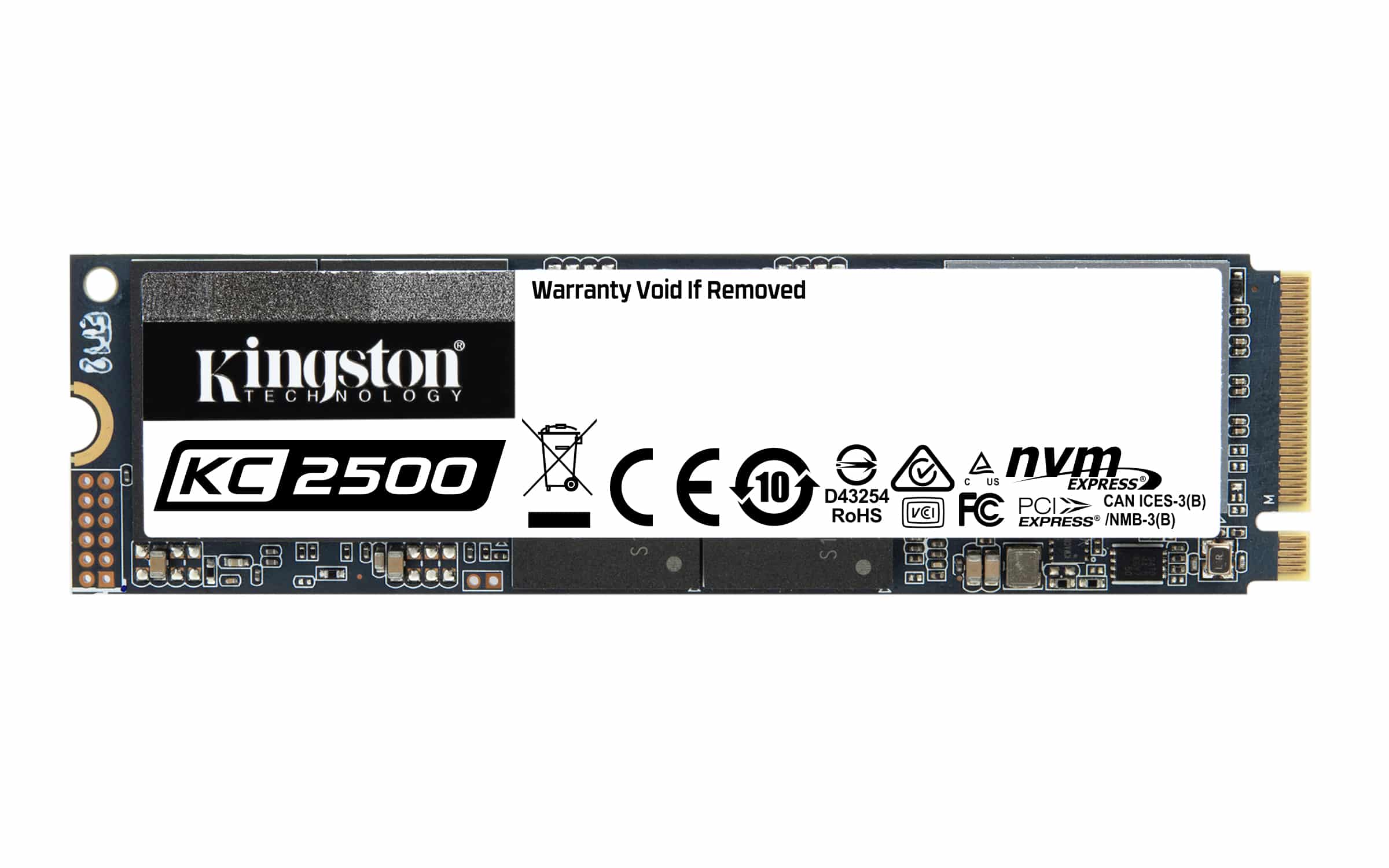 Kingston ra mắt ổ SSD NVMe PCIe KC2500 thế hệ mới giá từ 1,690,000 VND