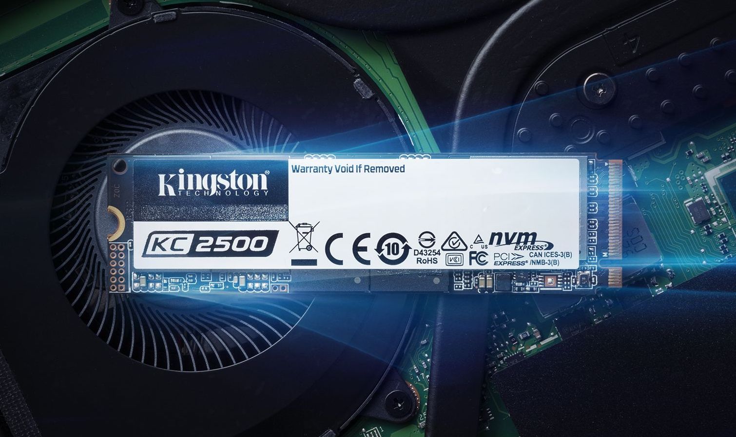 Kingston ra mắt ổ SSD NVMe PCIe KC2500 thế hệ mới giá từ 1,690,000 VND