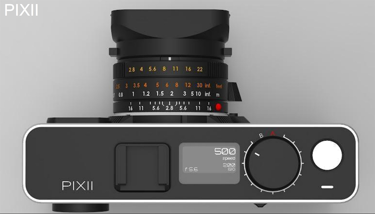 Chiếc máy ảnh PIXII "connected" với kiểu dáng Rangefinder và ngàm M của Leica sắp được ra mắt