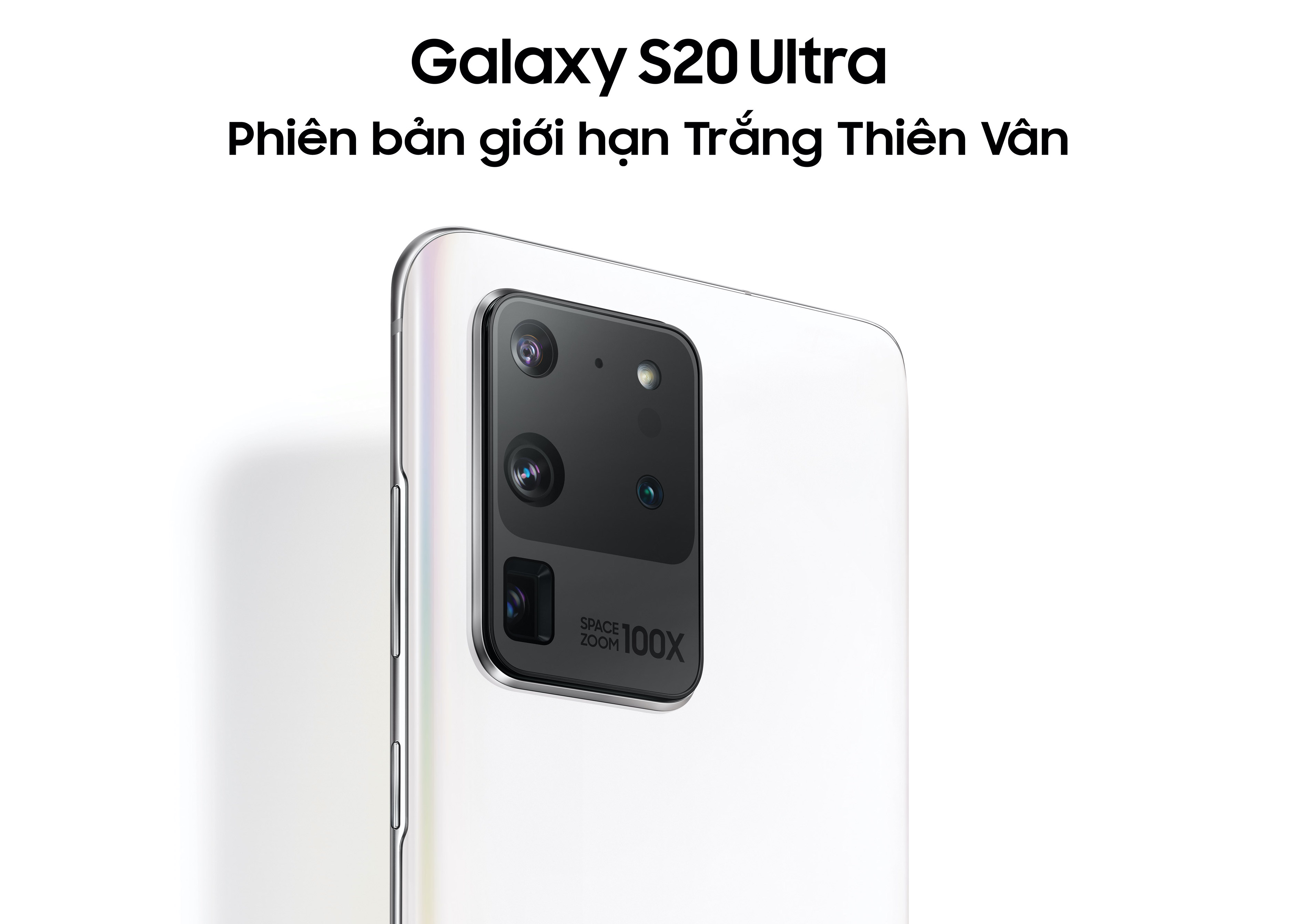 Ra mắt Galaxy S20 Ultra Phiên bản giới hạn Trắng Thiên Vân, giá 29,990,000 VND