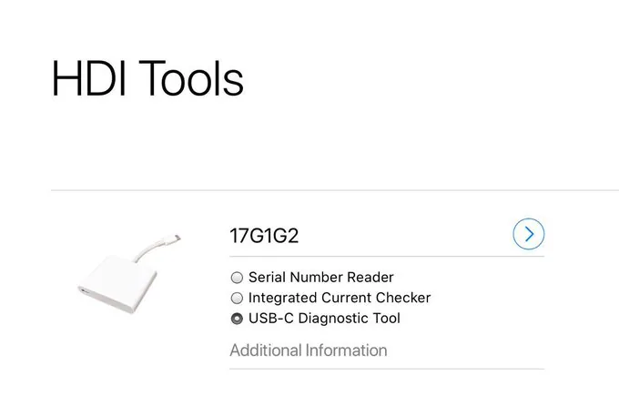 Apple giới thiệu công cụ chuẩn đoán qua USB-C mới dành cho nội bộ công ty