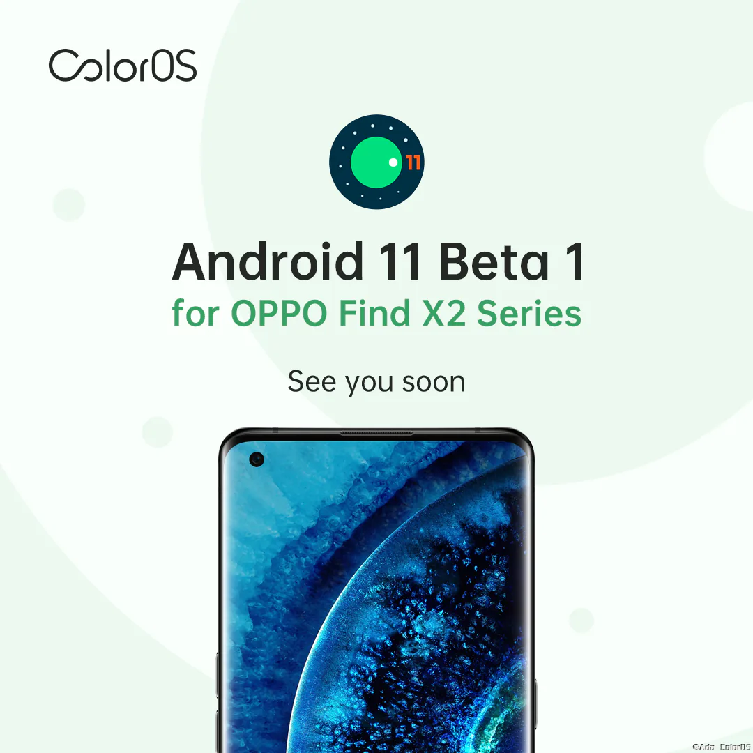 ColorOS trên nền Android 11 dự kiến thử nghiệm trên OPPO Find X2 và Find X2 Pro trong tháng này