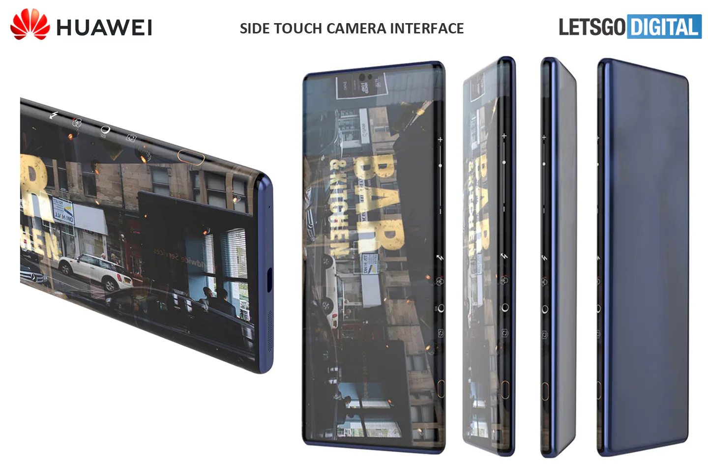 Huawei Mate 40 có thể sẽ có tính năng cảm ứng điều khiển camera ở cạnh viền máy