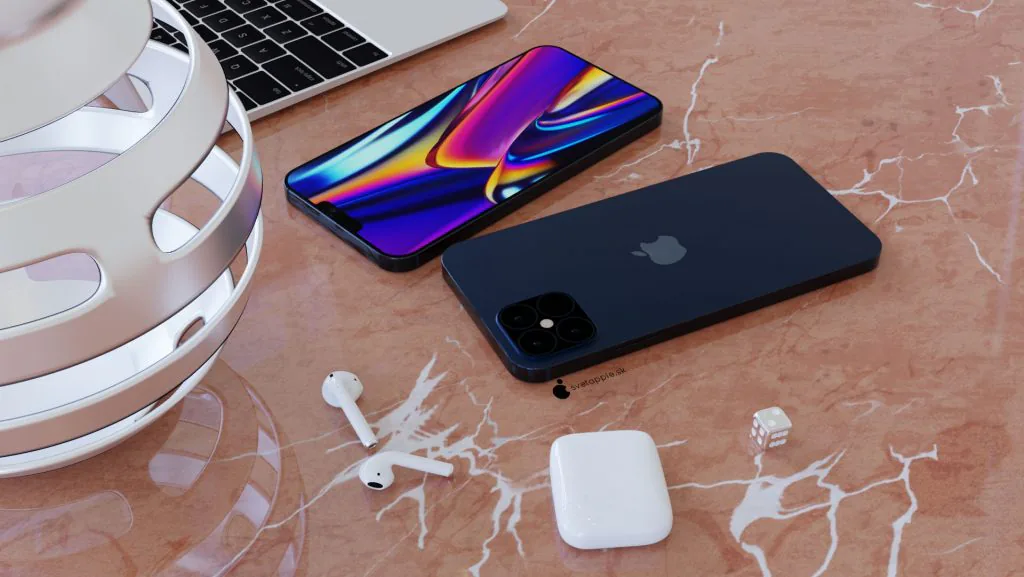 Ảnh render iPhone 12 mới với màu Navy Blue đẹp mắt