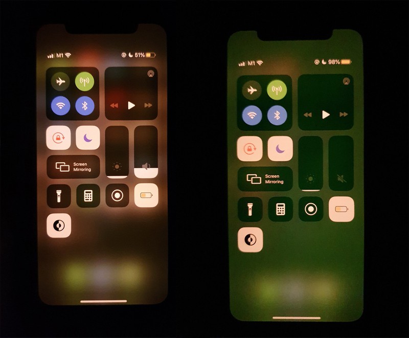 Một số người dùng iPhone 11 gặp lỗi màn hình ngả sang màu xanh lá
