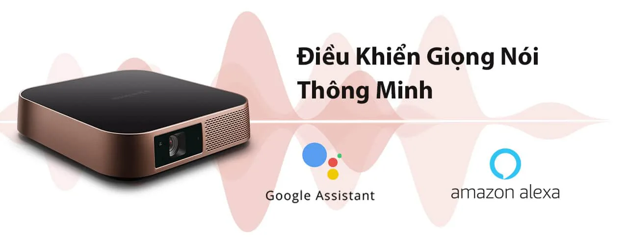 Viewsonic ra mắt máy chiếu LED di động thông minh M2, tích hợp điều khiển giọng nói và loa Harman Kardon