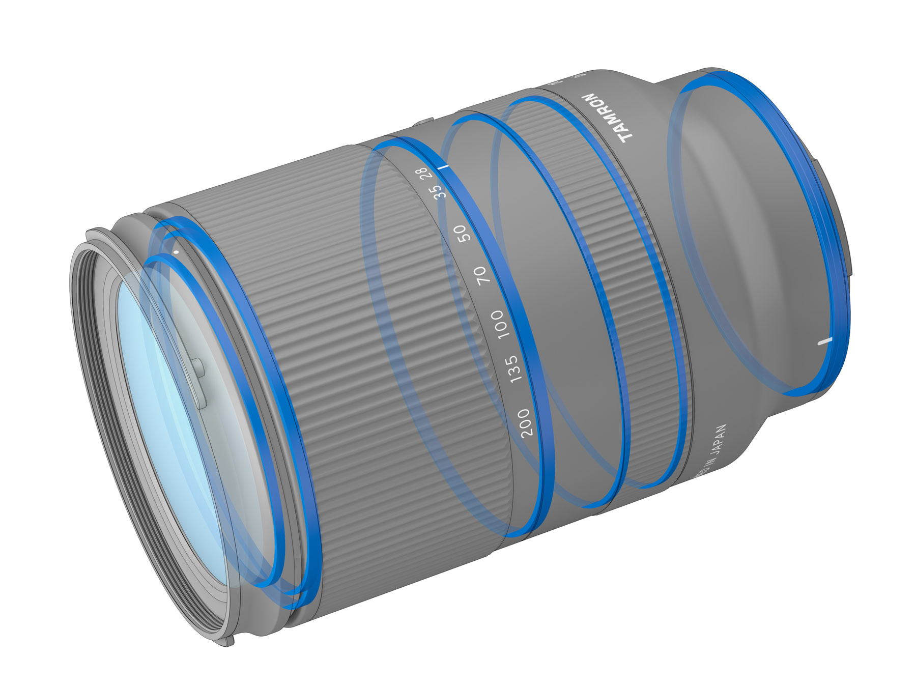 Tamron ra mắt ống kính zoom đa năng 28-200mm F2.8-5.6 dành cho ngàm Sony E