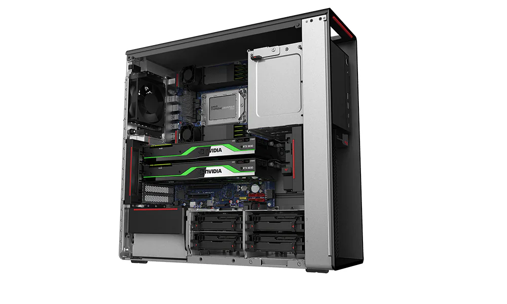 Lenovo ThinkStation P620: Máy trạm đầu tiên thế giới dùng chip AMD Ryzen Threadripper PRO