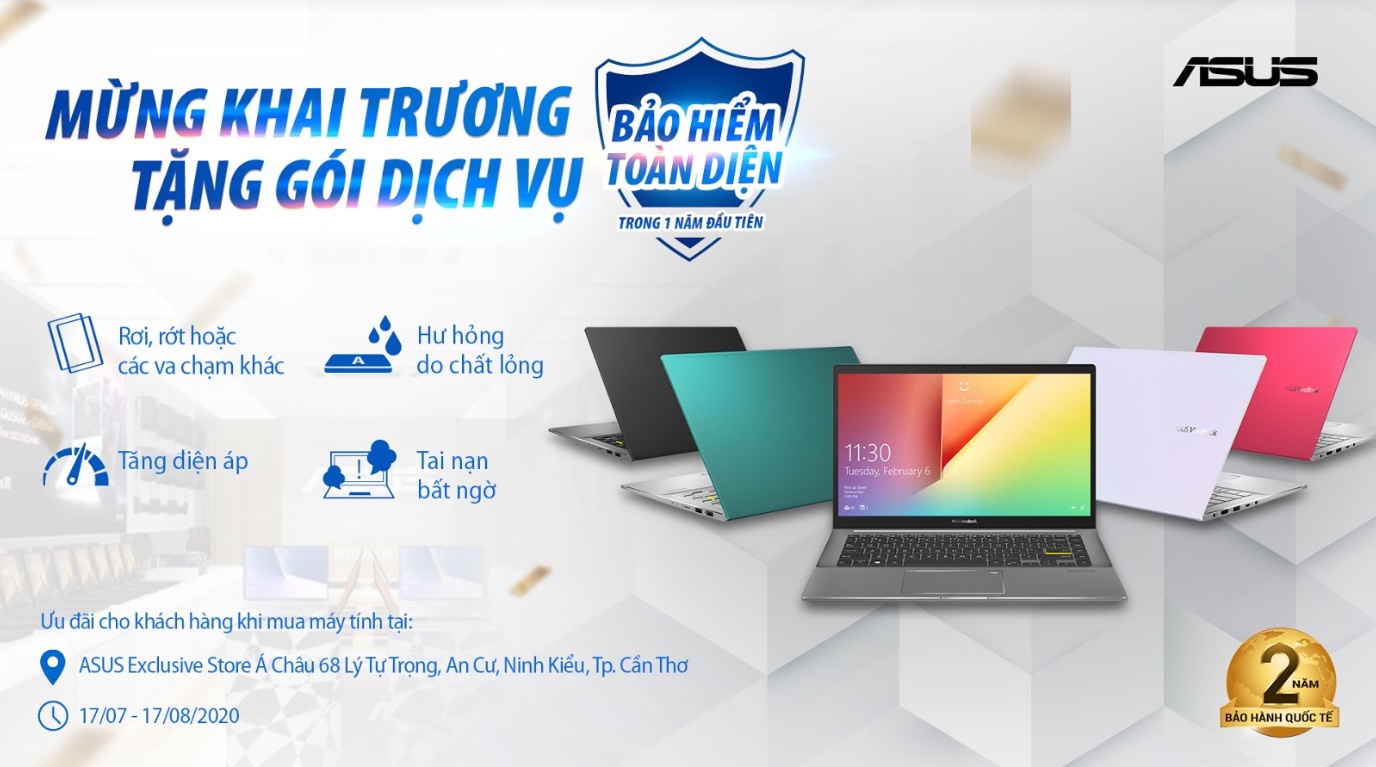 Khai trương ASUS Exclusive Store - Cửa Hàng Trải Nghiệm cao cấp đầu tiên của ASUS tại Cần Thơ