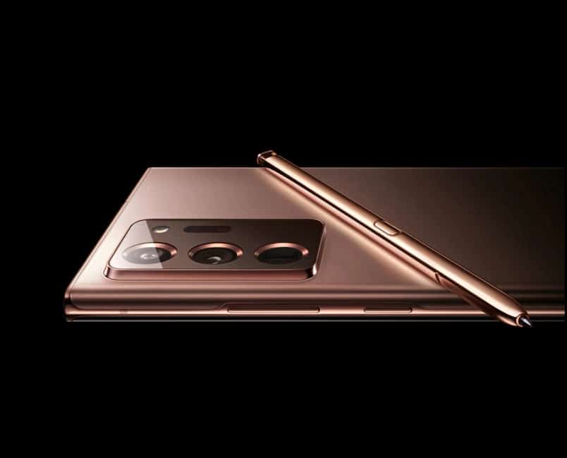Samsung vừa để lộ hình ảnh của chiếc Galaxy Note 20 Ultra trên website của mình