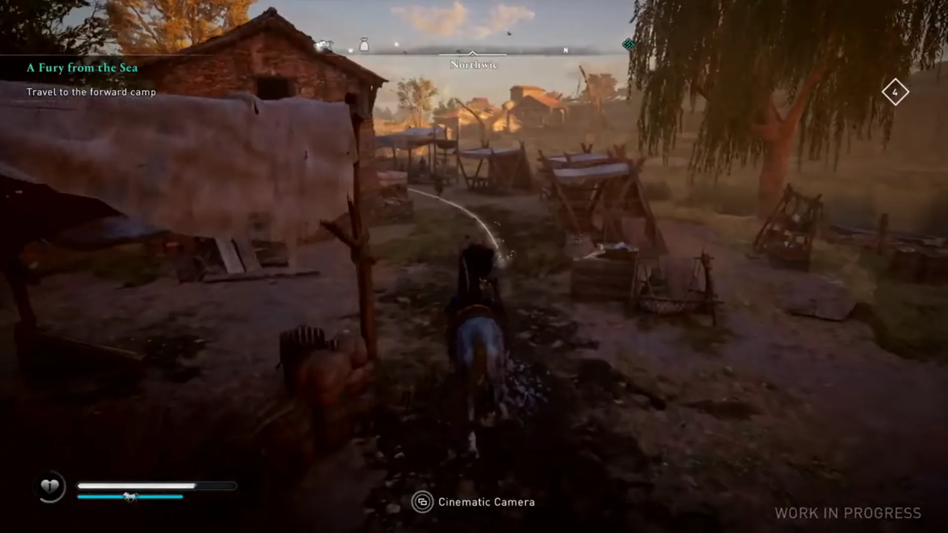 Rò rỉ gameplay Assassin's Creed Valhalla mang hơi hướng giống The Wicther 3