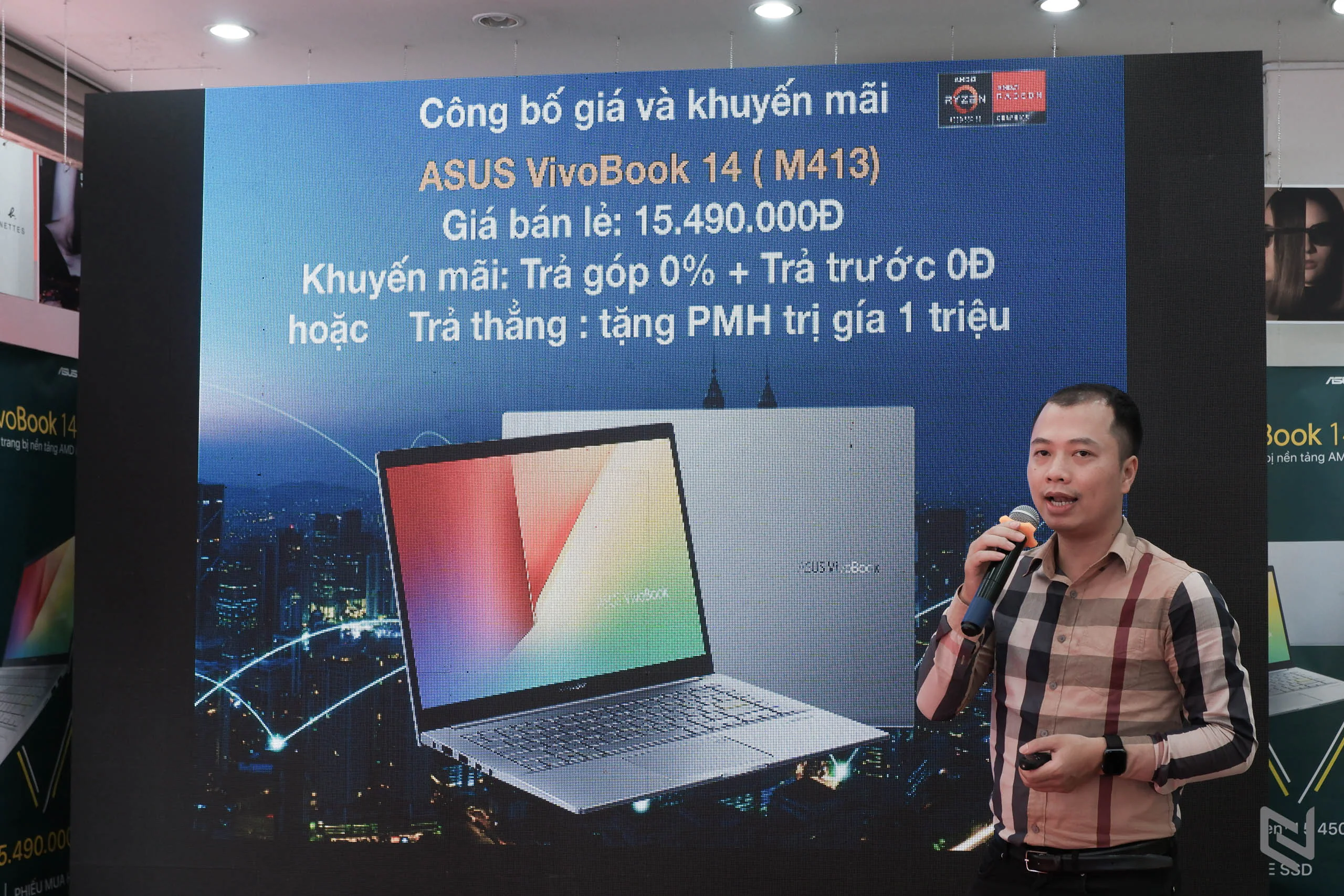 FPT Shop lên kệ ASUS VivoBook 14 (M413), laptop tiên phong sử dụng CPU AMD Ryzen 4000