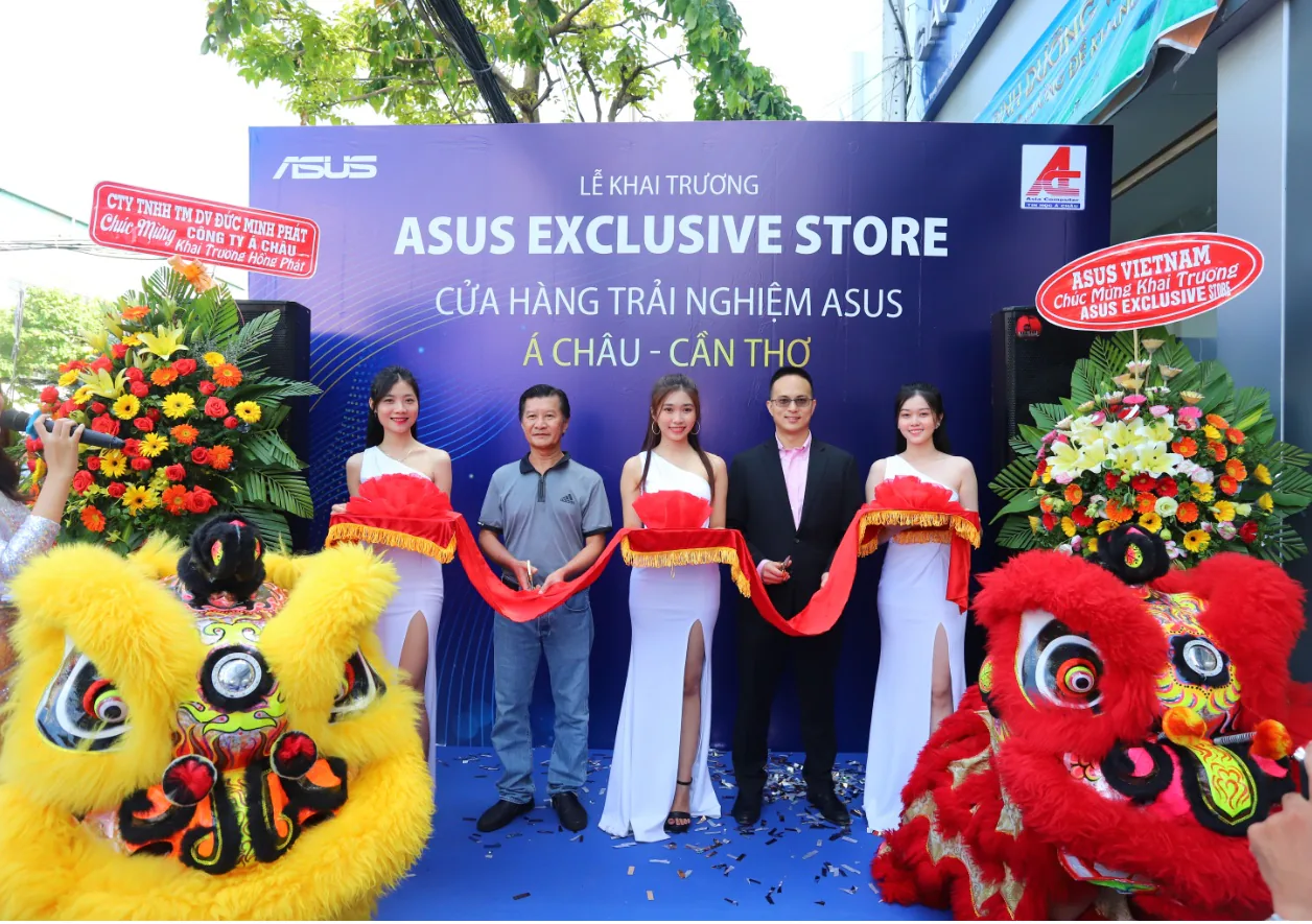 Khai trương ASUS Exclusive Store - Cửa Hàng Trải Nghiệm cao cấp đầu tiên của ASUS tại Cần Thơ