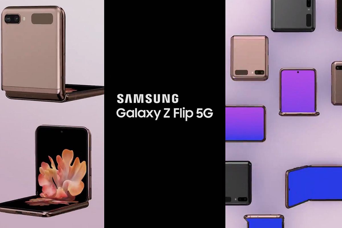 Lộ diện video cho thấy Galaxy Z Flip 5G sẽ có thiết kế giống hệt bản thường
