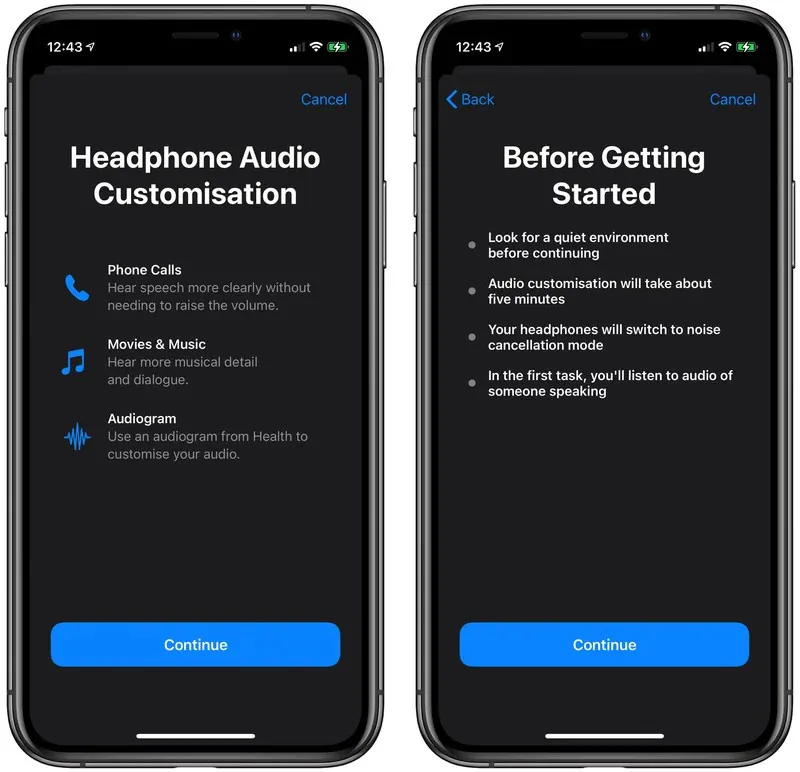 Cách tăng cường âm thanh khi nói, xem phim và nghe nhạc qua tai nghe AirPods trên iOS 14