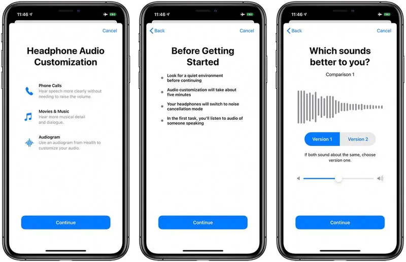 Những tính năng mới dành cho AirPods trên iOS 14: Spatial Audio, báo hiệu pin,...