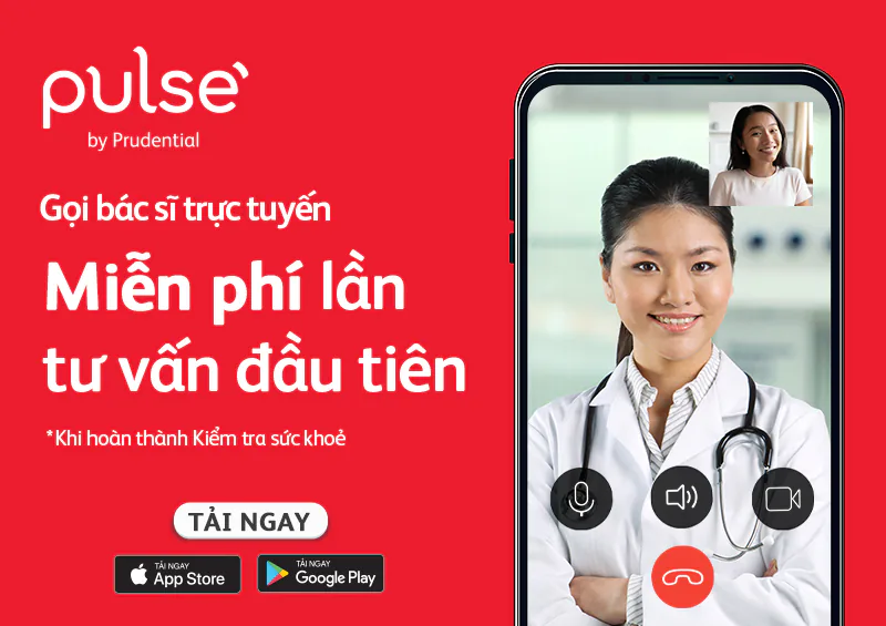 Giải đáp thắc mắc về sức khỏe mọi lúc, mọi nơi với bác sĩ trực tuyến của ứng dụng Pulse by Prudential