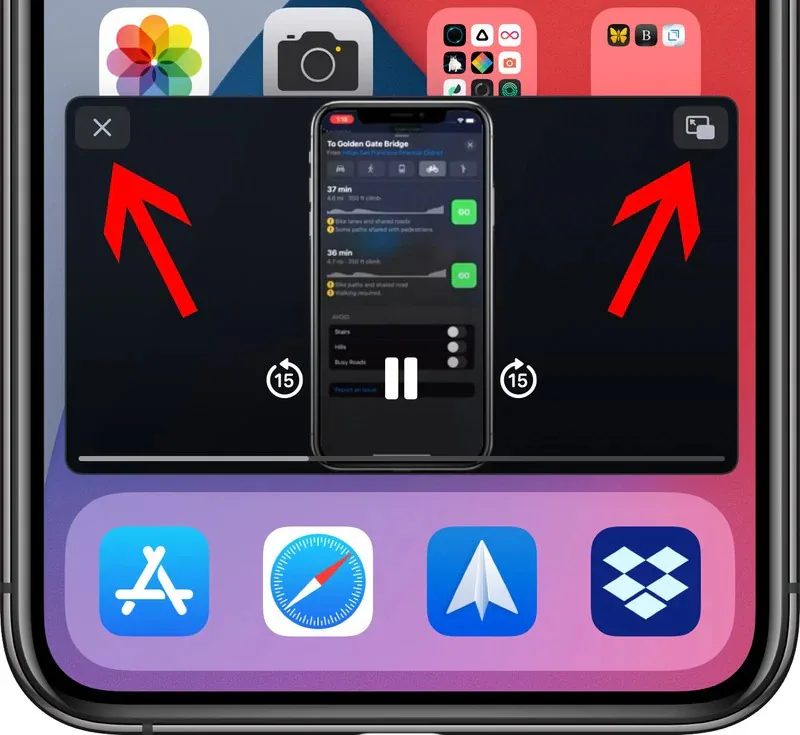 Cách sử dụng tính năng Picture in Picture trên iOS 14 để xem YouTube ở cửa sổ nhỏ